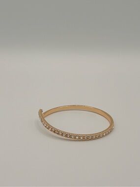 NWT Anthropologie Gold-tone Pavé Slim Bracelet